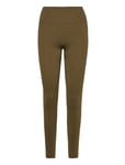 High Seamless Leggings Green Filippa K