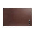 Dacasso sous-Main en Cuir sans Rails, Marron Chocolat, 76,2 x 48,26 x 0,64 cm