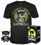 Funko Pop! Tees Batman 80 Years Pop & Medium T-Shirt FREE SHIPPING