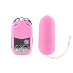 10 Function Remote Control Vibrating Pink Egg