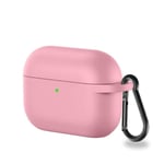 AirPods Pro Silikonskal + karbinhake, rosa