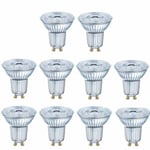 10 Pack Osram LED  Dim PAR16 5.5W GU10 930 light bulb dimmable