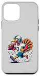 Coque pour iPhone 12 mini Action de grâces Turquie jouant au football drôle Hommes Garçons