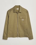 Moncler Zip Overshirt Olive