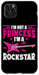 Coque pour iPhone 11 Pro Max Je ne suis pas une princesse, je suis une princesse Rockstar