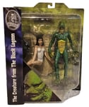 HORROR : THE CREATURE FROM THE BLACK LAGOON ACTION FIGURE SET WITH GIRL