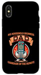Coque pour iPhone X/XS Papa Guardian Of The Remote s Funny Father's