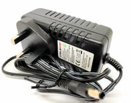 Power supply adapter cable for Humax HDR-2000T Freeview Box - 12v charger
