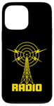 Coque pour iPhone 13 Pro Max Antenne ondes radio - Ham Radio et ondes courtes