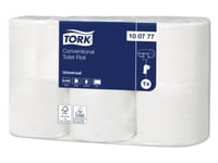 Toalettpapper Tork Universal T4 2-Lagers 45M 100777 42 Rullar/Kvadrat Oblekt 353X118x198mm (42 Rullar)