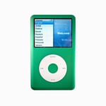 Apple iPod Classic 7th Generation Green/White 256GB  - Latest Model  Retail Box