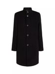 Tommy Hilfiger Wool Blend Coat, Black