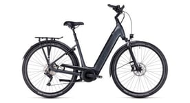 Velo de ville electrique cube supreme sport hybrid pro 500 easy entry shimano deore 10v 500 wh 26   gris anthracite 2024