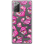 ERT GROUP Coque de téléphone Portable pour Samsung Galaxy Note 20 Original et sous Licence Officielle Disney Motif Alice and Friends 004 adapté à la Forme du téléphone Portable, partiel imprimé