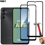 Paket med 2 helhärdade glasögon för Samsung Galaxy A05s 9H skyddsglas