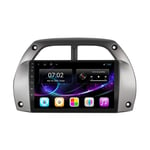 MGYQ 9 Inch HD Touch Screen Car Stereo Radio Multimedia Entertainment Player with WIFI/Bluetooth/GPS Navigation/FM Radio Support 1080P Video/USB, for Toyota RAV4 2001-2006,Quad core,WIFI 1+32