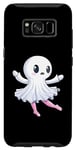 Coque pour Galaxy S8 Fantôme mignon ballerine danse classique Halloween