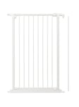 SPD Pet Flex Section with Door Extra Tall Dog Gate White