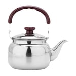 BESPORTBLE 1L Whistling Tea Kettle Stainless Steel Flat Bottom Kettle Tea Kettle Classic Whistling Teapot for Stovetops Gas Electric