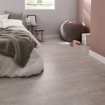 Dalle PVC adhésive PopRock Bois gris clair 30 x 60 cm GoodHome (vendue au carton)