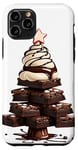 Coque pour iPhone 11 Pro Arbre de Noël Hot Fudge Brownie Sundae