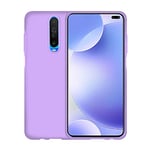 TBOC Coque Gel TPU Violet Compatible avec Xiaomi Redmi K30 [6.67 Pouces] Étui en Silicone Souple Ultra Mince Housse pour Téléphone [Il est Pas Compatible avec Xiaomi Redmi K30 Pro-K30 Ultra-K30S]