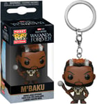 Funko Pocket Pop! Marvel: Black Panther Wakanda Forever - Mbaku Vinyl Bobble-head Figure Keychain