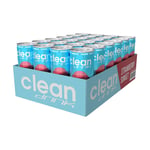 24 X Clean Drink 330 Ml Strawberry Sunset