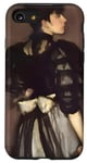 Coque pour iPhone SE (2020) / 7 / 8 Perle et argent : mère de James McNeill Whistler (1900)