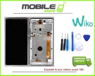 TACTILE NOIR + LCD + CHASSIS ORIGINAL POUR WIKO FEVER 4G SPECIAL EDITION