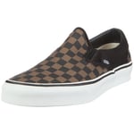 Vans Unisex Adult Classic Slip On Checkerboard Desert Palm/Black VLYF1Y0 4.5 UK