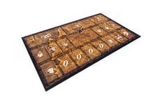 Le Seigneur des Anneaux : Les Voyages en Terre du Milieu – Tableau de Joueur 10 Pouces x 17 Pouces / 25,5 x 43 cm – Tapis en Caoutchouc pour Jeu de société