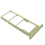 SIM Card Tray for Samsung Galaxy A14 4G and 5G Dual Nano SIM + Micro-SD Green