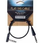 Cable Plat Trs 40 Cm, Droit/Angle - Noir