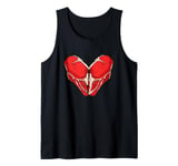 Cute Steak Heart Love Steak Cooker Tank Top