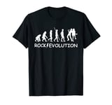 Rock Evolution Guitar Hard Rock Duck Walk Gift T-Shirt