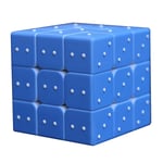 Cube Aveugle 3x3x3-Effet De Relief En 3d-Braille Magique-Puzzle Cube,Puzzles Iq Games Spéciaux Pour Aveugles,5,6 Cm