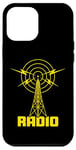 Coque pour iPhone 12 Pro Max Antenne ondes radio - Ham Radio et ondes courtes