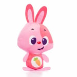 Bamse med Lyd Moltó Gusy luz Baby Bunny Pink 7,5 cm