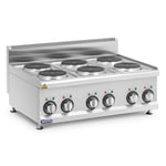 Royal Catering Elspis - 12 kW 6 plattor 90 x 65 cm Pro 650-serien