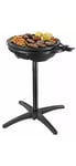 New George Foreman XL BBQ Style Grill 22460 With Stand For Indoor Or Outdoor Use