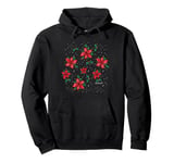 Stranger Things Christmas Demogorgon Holly Pattern Pullover Hoodie