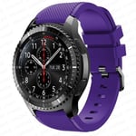 (Violet) Ranneke Samsung Galaxy Watch 4 44mm 40mm 5 pro active 2 Gear s3 silikoni correa rannekoru Huawei kello GT/2/3 ranneke|