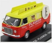 ÉDICOLA VPDC003 FIAT - 238 VAN PLASMON 1967 - ORANGE JAUNE - 1/43