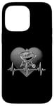 Coque pour iPhone 14 Pro Max Heartbeat Barbecue pour extérieur