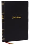 KJV Holy Bible: Super Giant Print with 43,000 Cross References, Black Genuine Leather, Red Letter, Comfort Print: King James Version