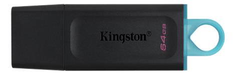 Kingston USB 3.2 Gen 1 Exodia 64 GB - Blå