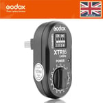 UK Godox New 2.4G Wireless XTR-16 Receiver for X1C X1N Xpro Transmitter Trigger
