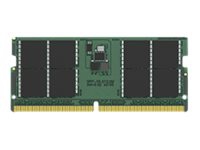 Kingston - DDR5 - sats - 64 GB: 2 x 32 GB - SO DIMM 262-pin - 5200 MHz / PC5-41600 - CL42 - 1.1 V - ej buffrad - icke ECC