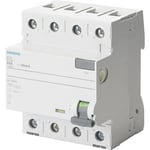 Disjoncteur différentiel Siemens 5SV3346-6 4 pôles 63 A 0.03 A 400 V 1 pc(s)